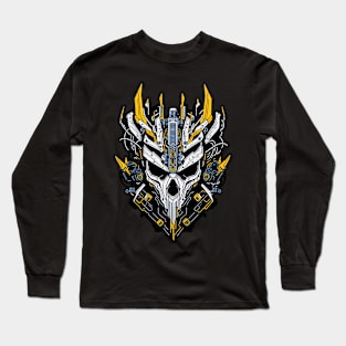 Mecha Skull S03 D09 Long Sleeve T-Shirt